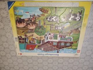 Puzzle Ravensburger 33 Piezas Granja y 40 piezas