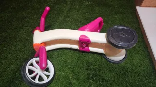 Correpasillos infantil rosa y naranja