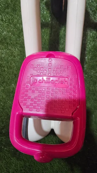 Correpasillos infantil rosa y naranja