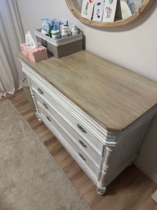 Cómoda cambiador reastauradas por encargo