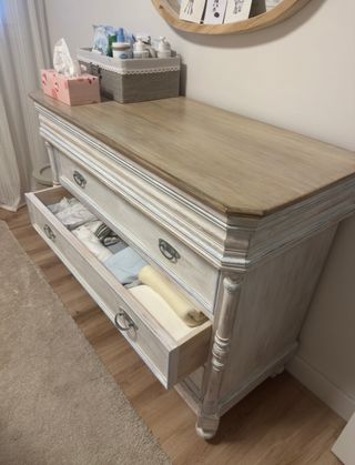 Cómoda cambiador reastauradas por encargo
