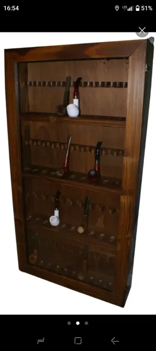 Portapipe vetrina 44 posti