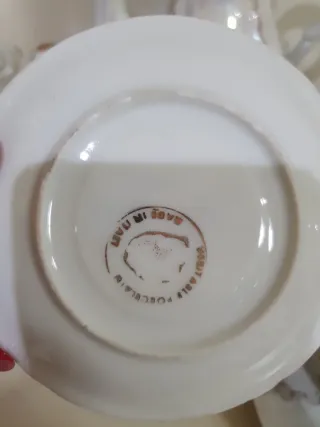 Servizio da tè in porcellana