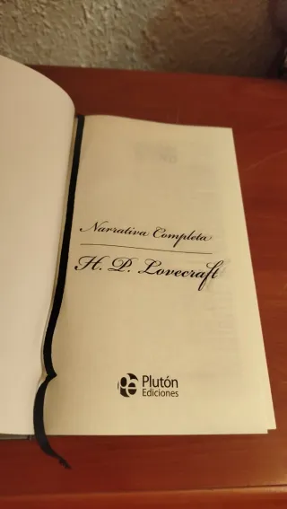 Narrativa completa de H.P Lovecraft