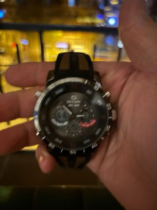 Reloj SKYLINE Acero Inoxidable y Correa Marrón