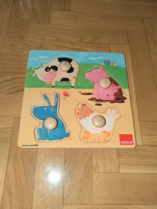 Puzzles Infantiles Granja Goula