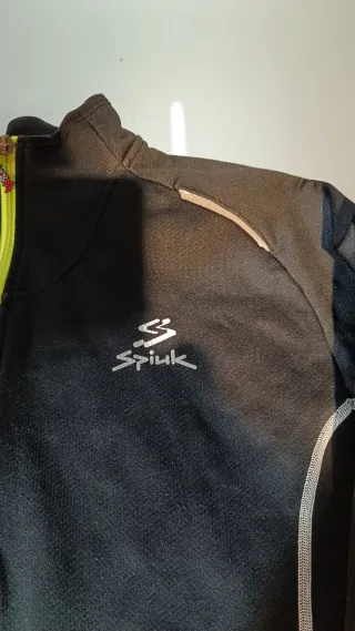 Chaqueta ciclismo Spiuk negra