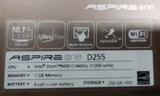 Acer Aspire One D255-2DQcc