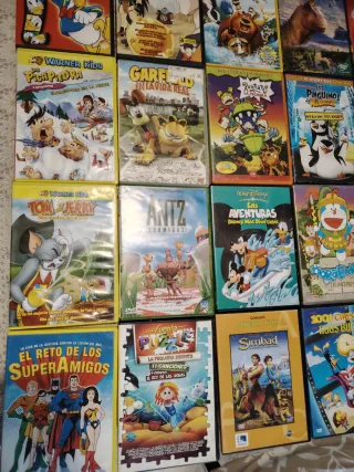 Lote Películas DVD Infantiles Variadas