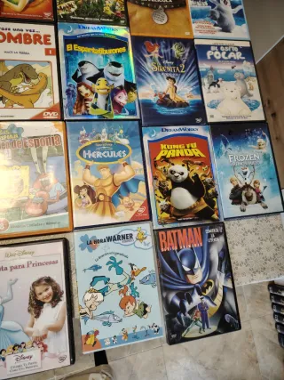 Lote Películas DVD Infantiles Variadas