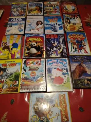 Lote Películas DVD Infantiles Variadas