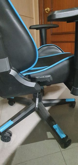 Silla Gaming Newskill Negra/Azul