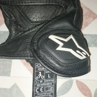Guantes Moto Alpinestars Negros.