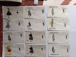 1968 Sobres Primer Día Sellos España