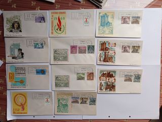 1968 Sobres Primer Día Sellos España