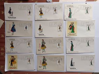 1968 Sobres Primer Día Sellos España