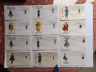 1968 Sobres Primer Día Sellos España