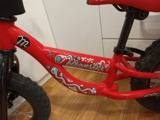 Bicicleta sin pedales Conor Roja