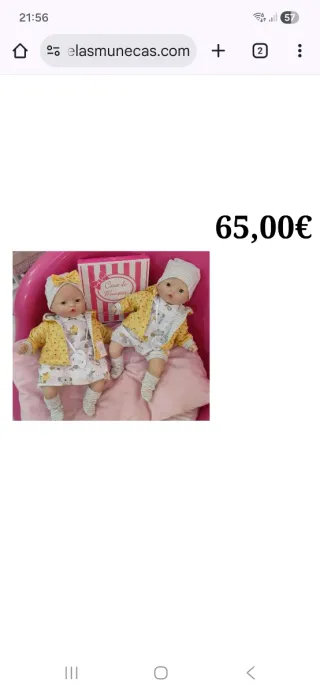 Muñeca Marina & Pau Koala 40 cm