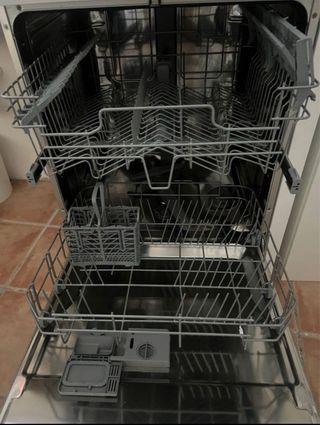 Lavavajillas SMEG acero inox sistema antical