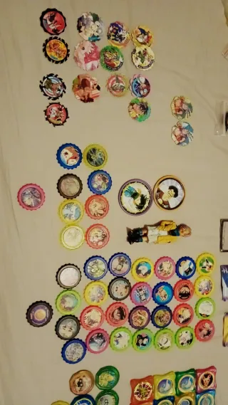 Pokémon Tomy tazos Bayblade Hotwheels Dragón ball