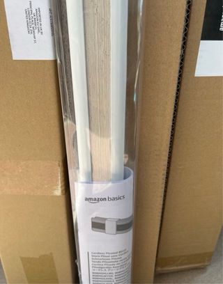 3 Estores Enrollables Nuevos Beige/Blanco