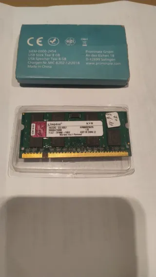 Memoria RAM Kingston KVR 800D2S612G