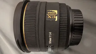 Lente Sigma 1.4 Montura Canon