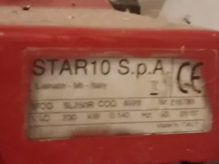 Affettatrice STAR10 S.p.A. Lainate-Mi-Italy