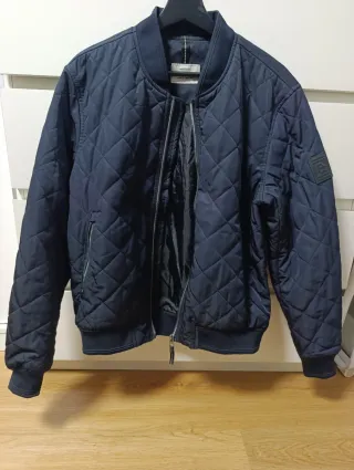 Cazadora acolchada Sfera azul marino Talla S