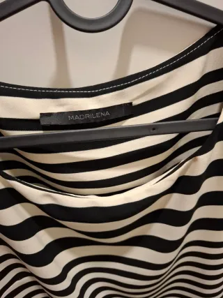 Vestito a righe Madrilena taglia L Made in Italy