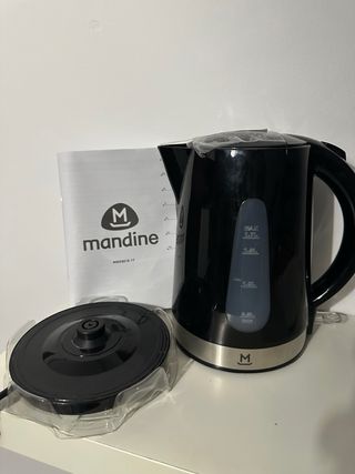 Hervidor de agua Mandine negro