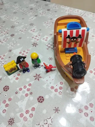 Barco Pirata Playmobil 123