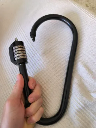 Candado de combinación para bicicleta