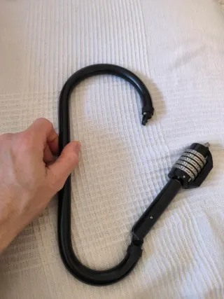 Candado de combinación para bicicleta