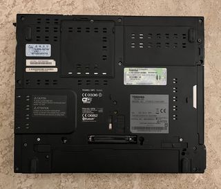 Portátil Toshiba TECRA M5 Plata/Negro, para piezas