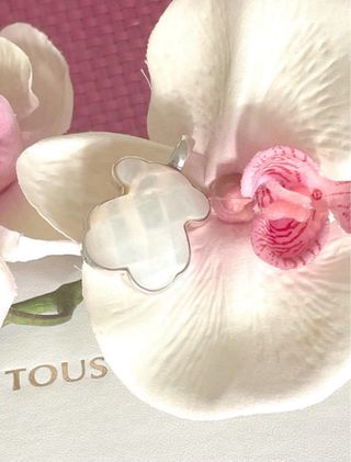 COLGANTE PLATA Y NACAR TOUS