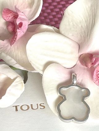 COLGANTE PLATA Y NACAR TOUS