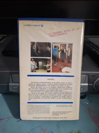 VHS Bronson Yo Soy La JusticiaII Edición videoclub