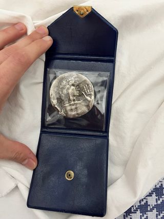 Medaglia CONI Olimpiadi scultura di artista greco