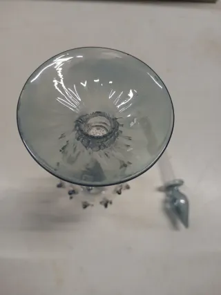 Porta Essenze Vetro Soffiato H Cm 2