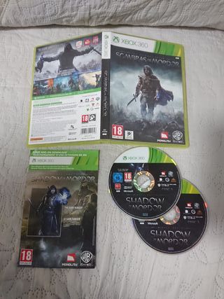 Sombras de Mordor Xbox 360