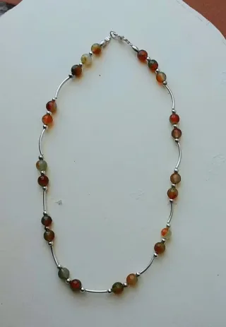 Gargantilla Turmalina y Plata de Ley