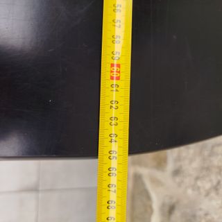 Mueble TV color madera y negro