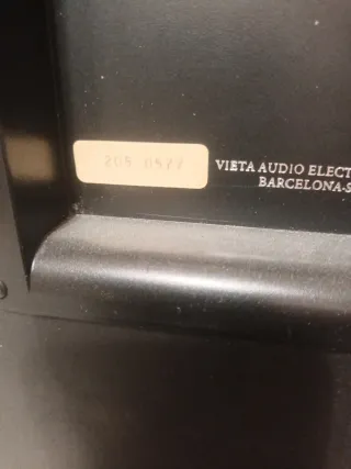 Altavoces Vintage Vieta del 70