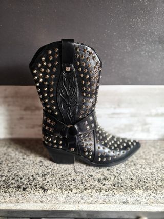 Botines negros
