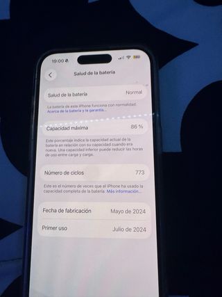 iPhone 15 Pro 128GB Negro