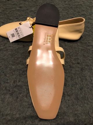 Bailarinas Parfois Piel Beige Nuevas