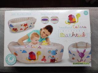Bañera hinchable bebé Woodland Colors