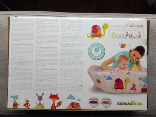 Bañera hinchable bebé Woodland Colors